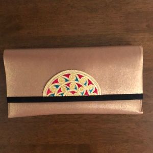 EMBROIDERY CLUTCH